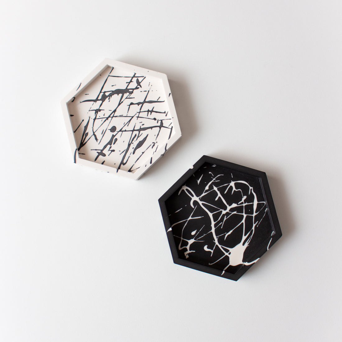 Hexagon Untersetzer “Linea”