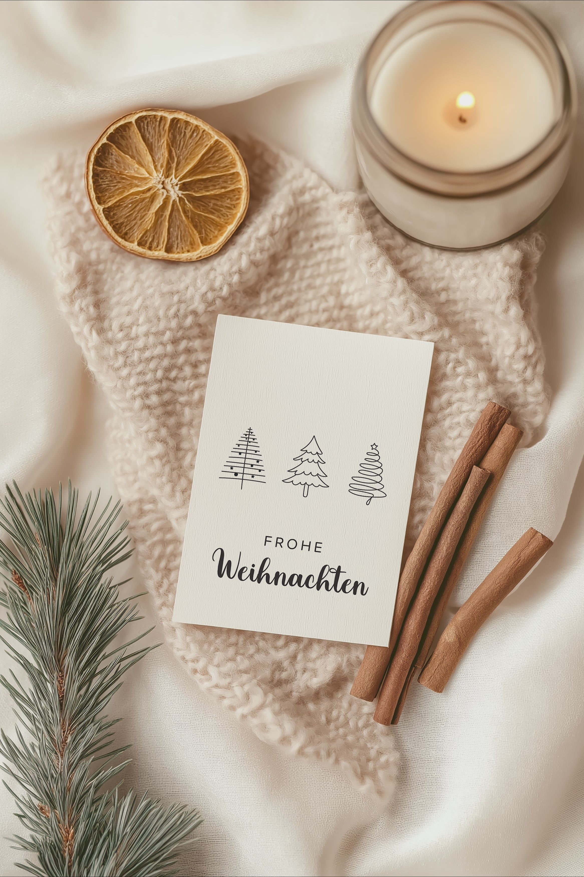 Weihnachtskarten-Set “Minimalist”